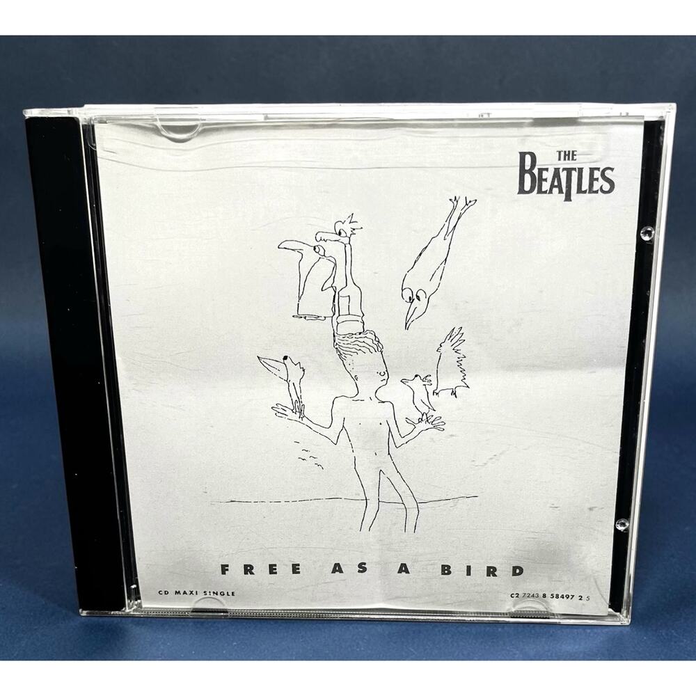 The Beatles Free As A‎ Bird CD Maxi Single 1995 Apple Capitol C2 7243